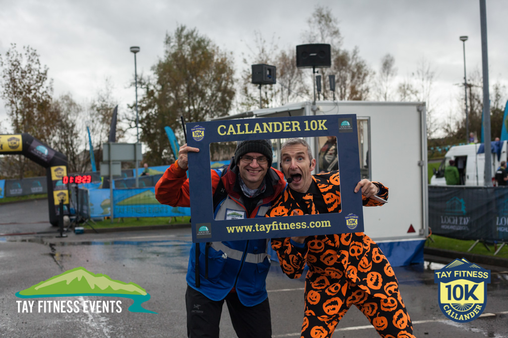 Event organiser Pete with Dougie